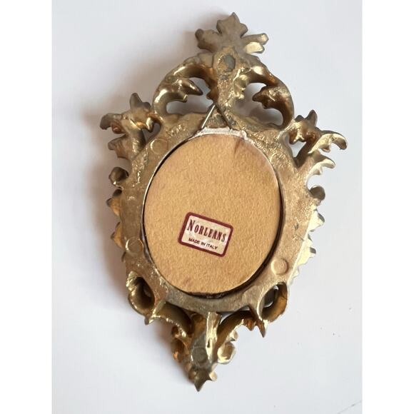 Lot Of Three Vintage Framed Art Pieces Princess Art And Norleans - Picture 8 of 8